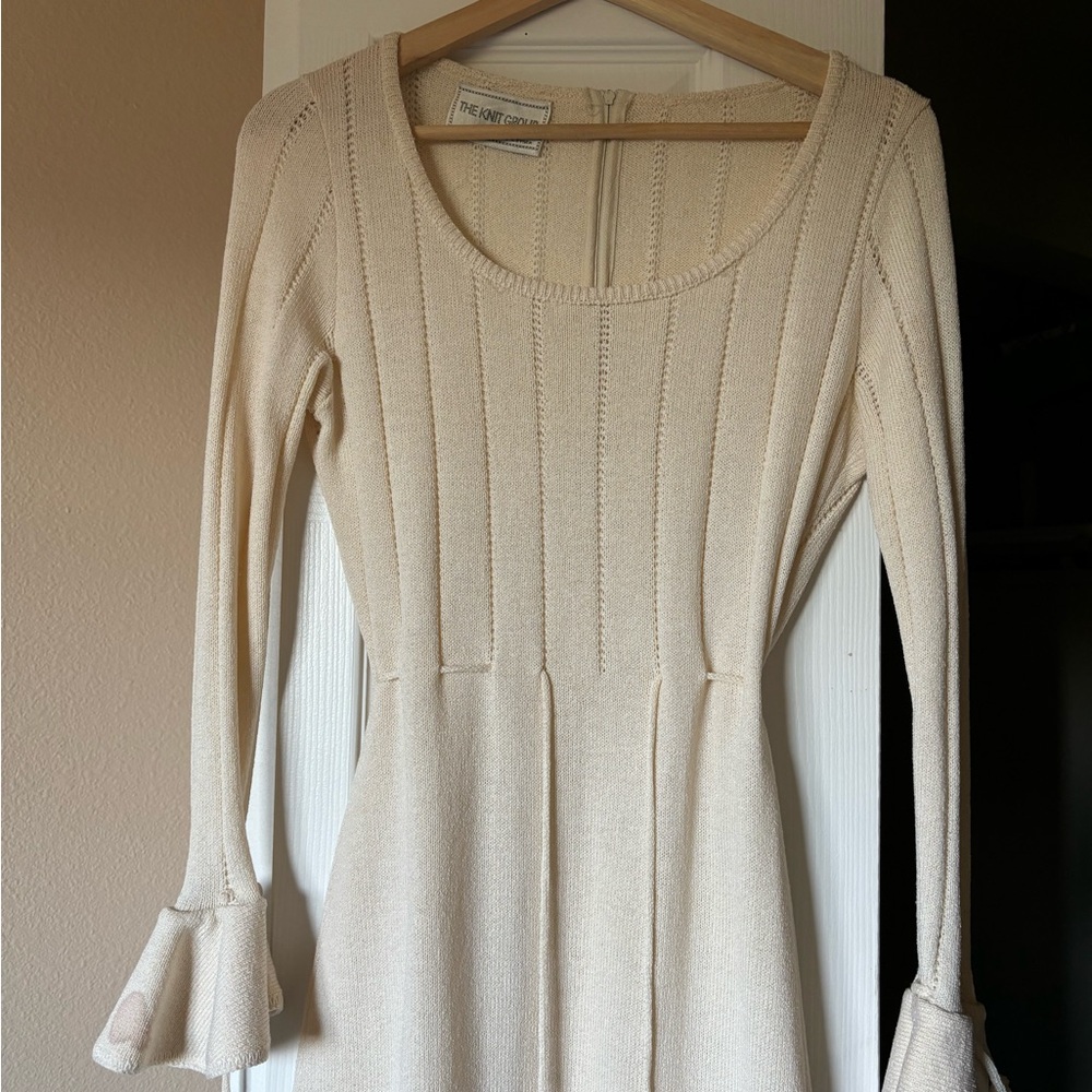 Cream 70’s Vintage The Knit Group Sweater Dress